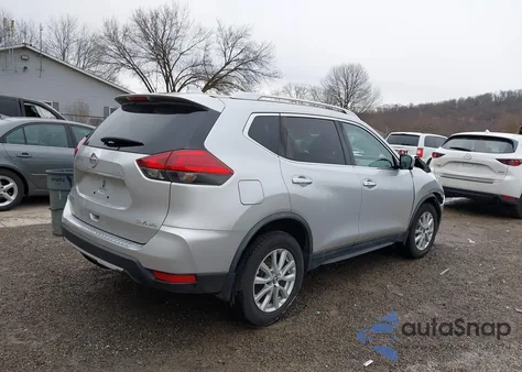 2017 Nissan Rogue Sv из США, поврежденный, VIN KNMAT2MV4HP604618